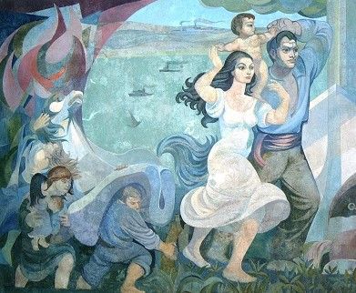Lee más sobre el artículo Mural de Pedro Lobos en homenaje al Terremoto de Valdivia